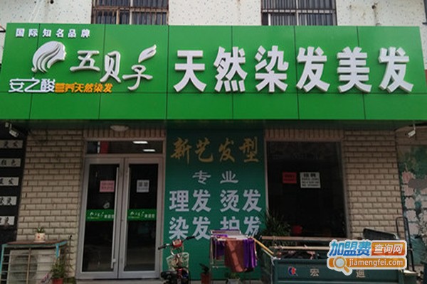 五贝子染发店加盟费