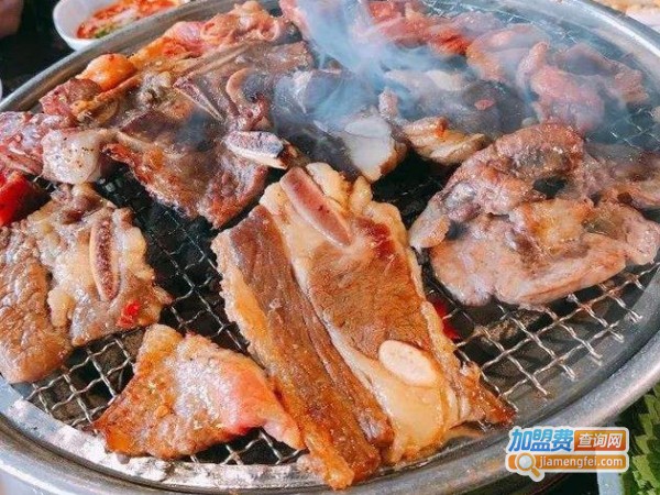 自助炭火烧烤加盟费