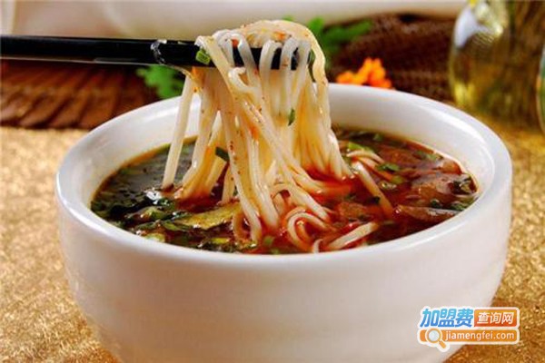 清香面馆加盟费