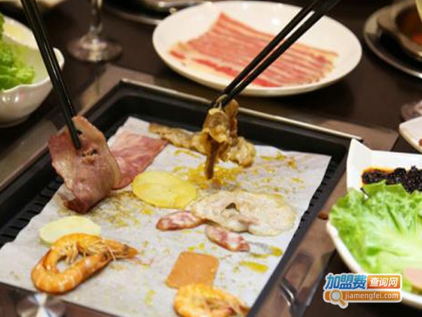 自助纸上烤肉店加盟费