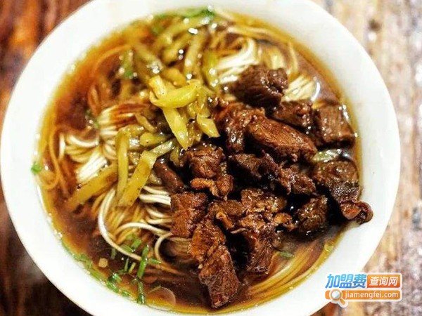 老字号面馆加盟费