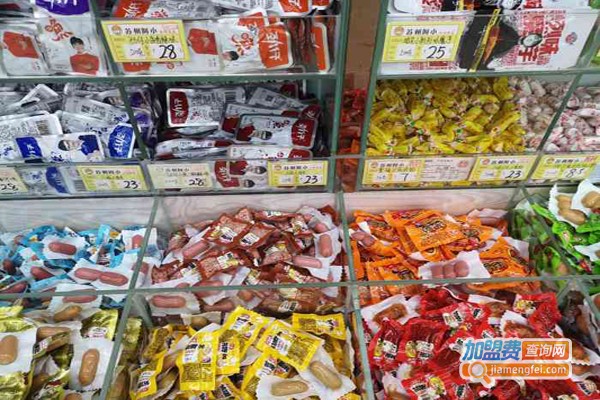 苏州阿小零食加盟费