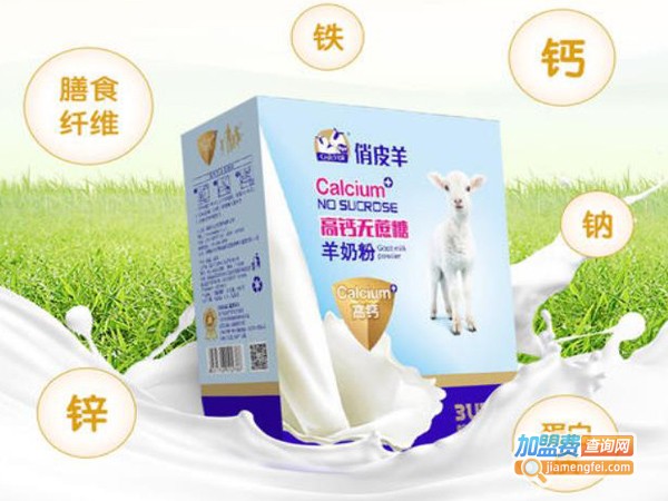 俏皮羊羊奶粉加盟费