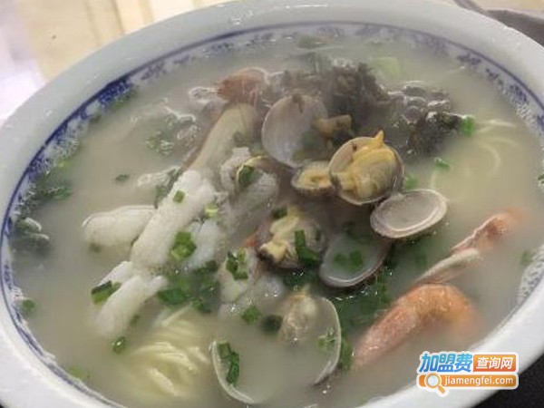 沈家门海鲜面馆加盟费