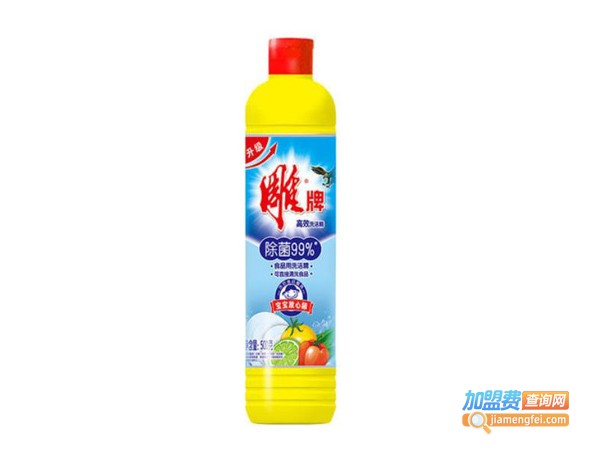 雕牌洗洁精加盟费