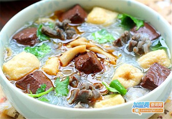 鸭血粉丝煲