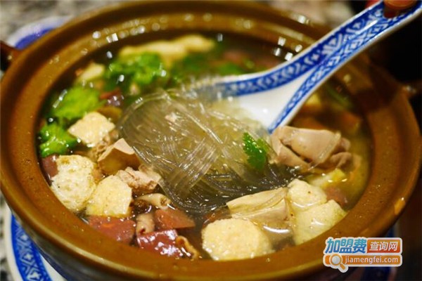 鸭血粉丝煲