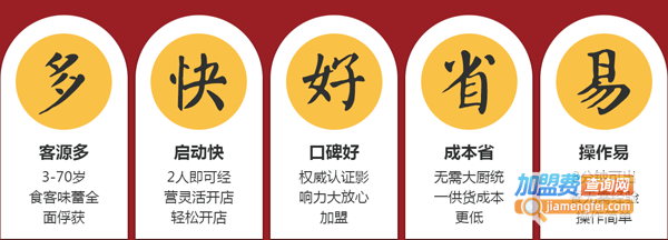 黄掌门海鲜焖面加盟费
