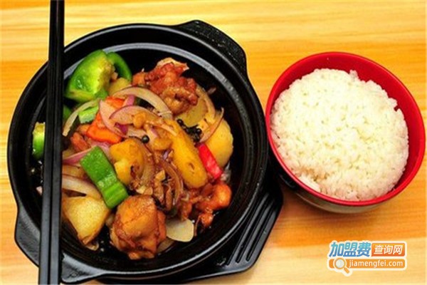 一人食黄焖鸡米饭加盟