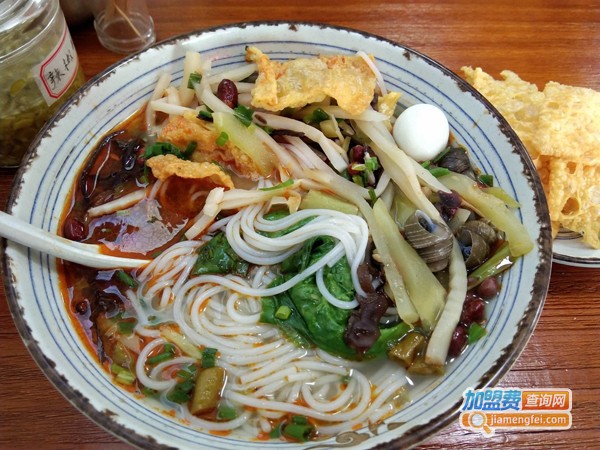 桂粉缘螺蛳粉加盟费