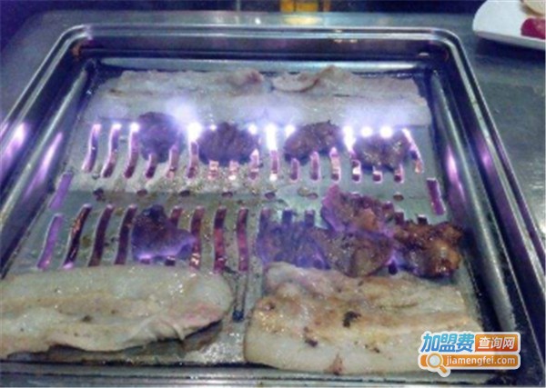 韩膳烤肉店加盟费