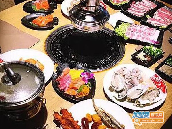 横贯线海鲜烤肉自助餐厅加盟费