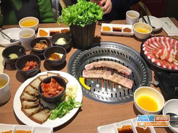 山茶花韩国家庭料理加盟店