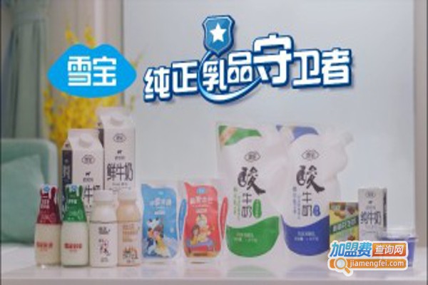 雪宝乳业加盟费