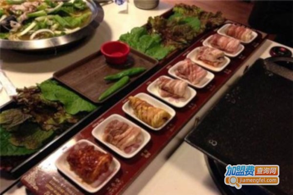 8色家韩国烤肉加盟费
