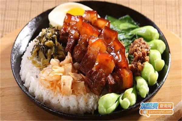 乐哈哈卤肉饭加盟费