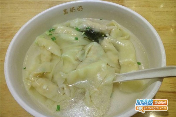 高奶奶馄饨铺加盟费