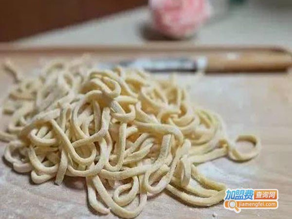 崇记手擀面加盟费
