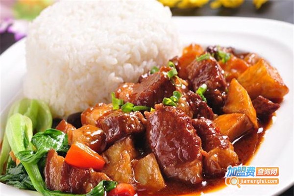 于小七土豆烧肉饭加盟