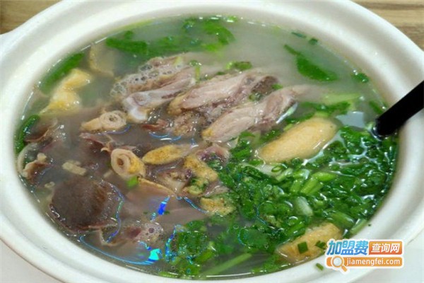 外外婆老鸭粉丝汤加盟费
