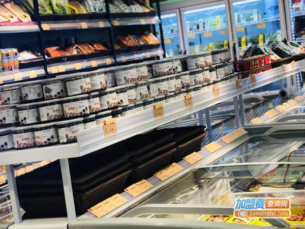 火锅材料超市加盟费
