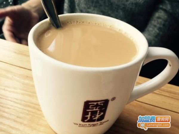 亚坤ya kun coffee&toast加盟费