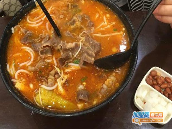 孟婆家的酸汤肥牛米线加盟费