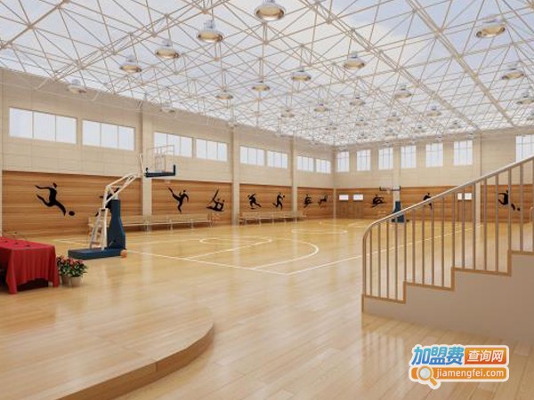 室内篮球馆加盟费用