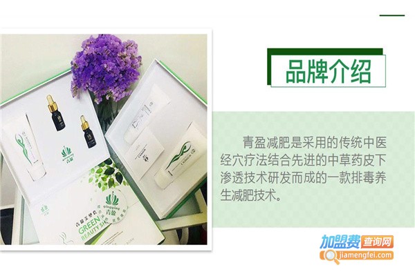 青盈减肥加盟