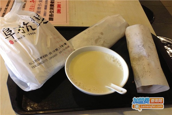 台湾阜杭豆浆加盟