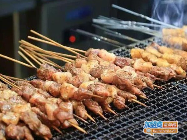 自助碳烤加盟费