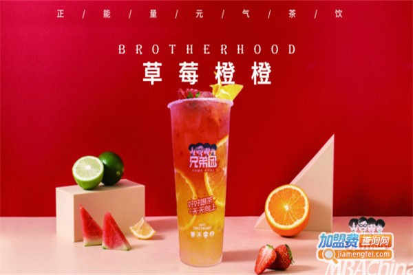 兄弟团能量茶加盟