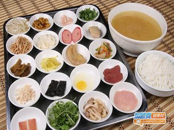 美味坊过桥米线加盟费