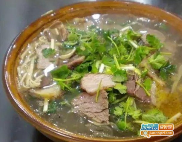 李氏牛肉汤馆加盟费