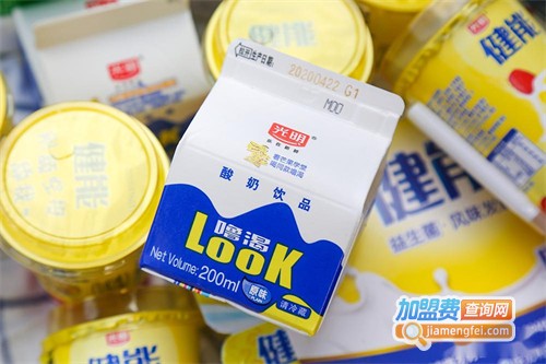 光明牛奶加盟