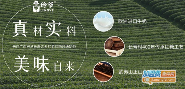 玲爷老红糖珍珠奶茶加盟费