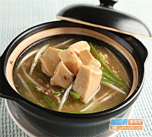 一统汤砂锅加盟费