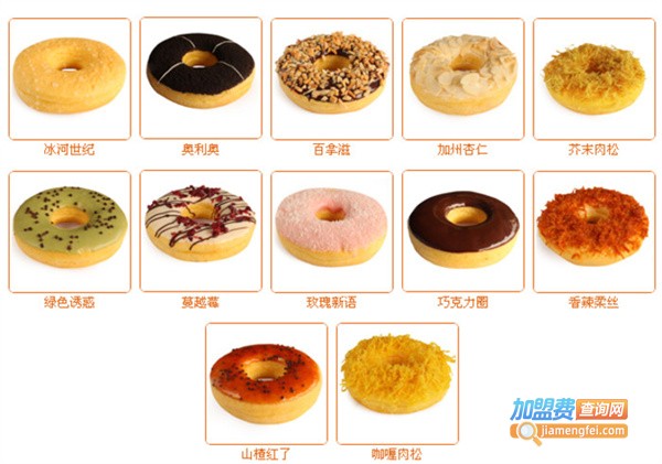 百滋百特甜甜圈加盟费