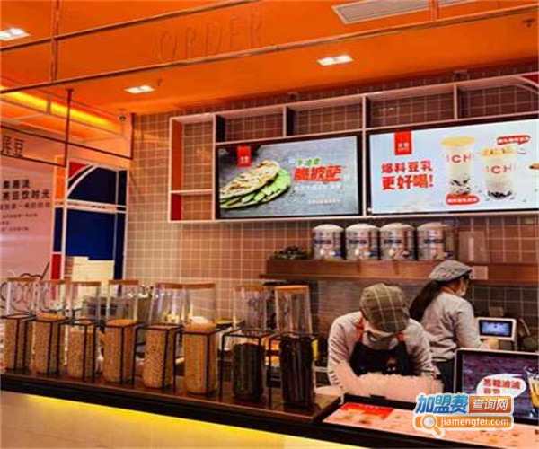 采潮豆乳空间加盟费