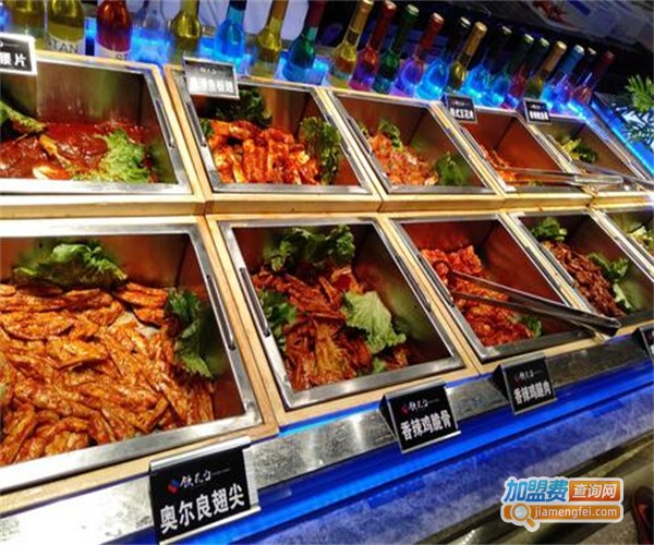 烤肉火锅自助餐厅加盟费