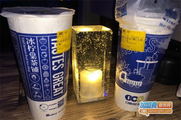 口味100·冰柠果茶铺加盟