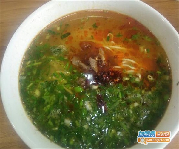 兰宝福牛肉面加盟费