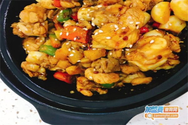 新式辣子鸡米饭加盟