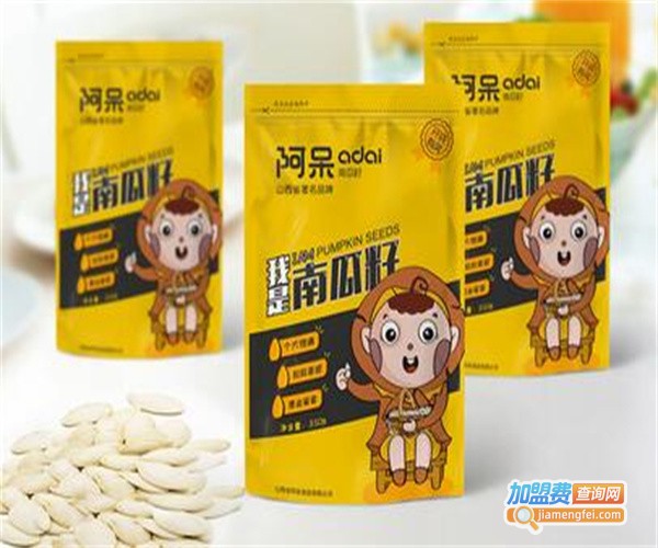 阿呆休闲食品加盟费