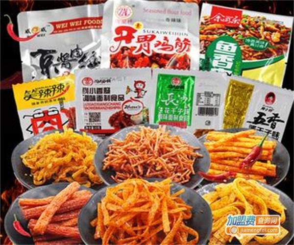 湖南麻辣零食加盟费
