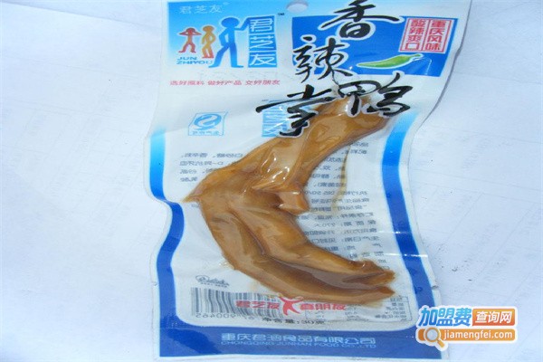君芝友休闲食品加盟