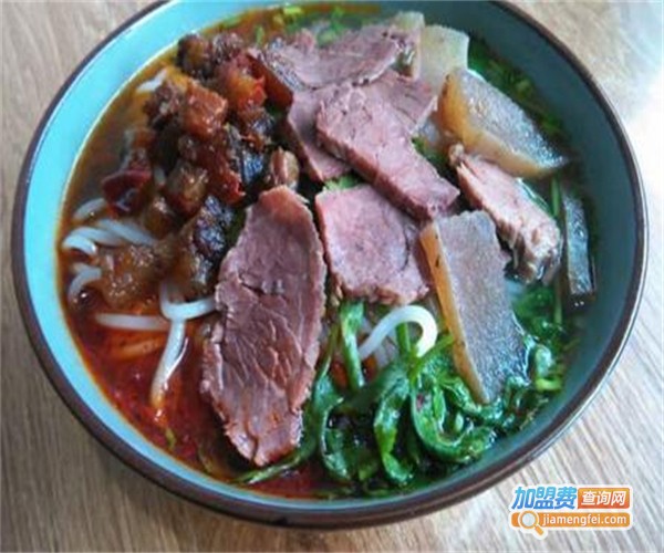 黄家牛肉粉加盟费