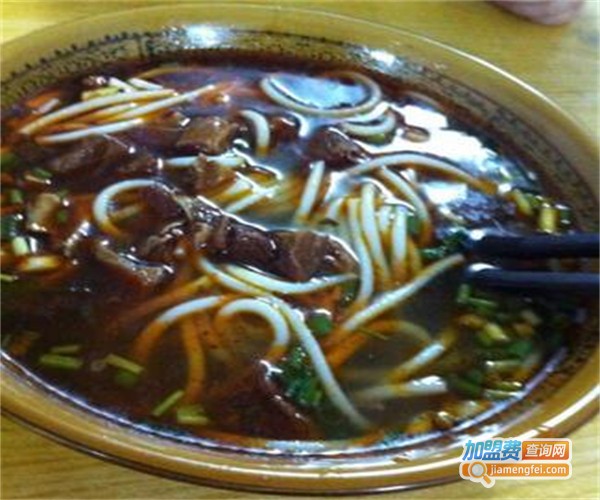 黄家牛肉粉加盟费