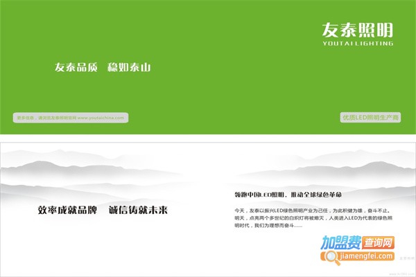 友泰照明加盟