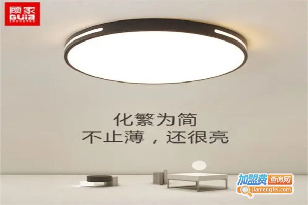 顾家照明加盟